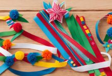 Como fazer tiara de festa junina.