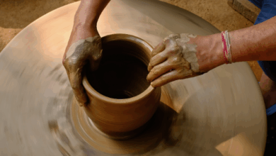 Como fazer filtro de barro decorado